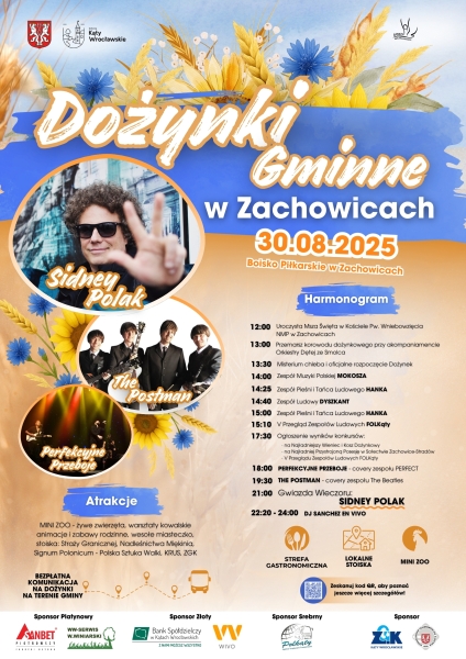 Dożynki Gminy Kąty Wrocławskie w Zachowicach | Gwiazda Wieczoru: Sidney Polak